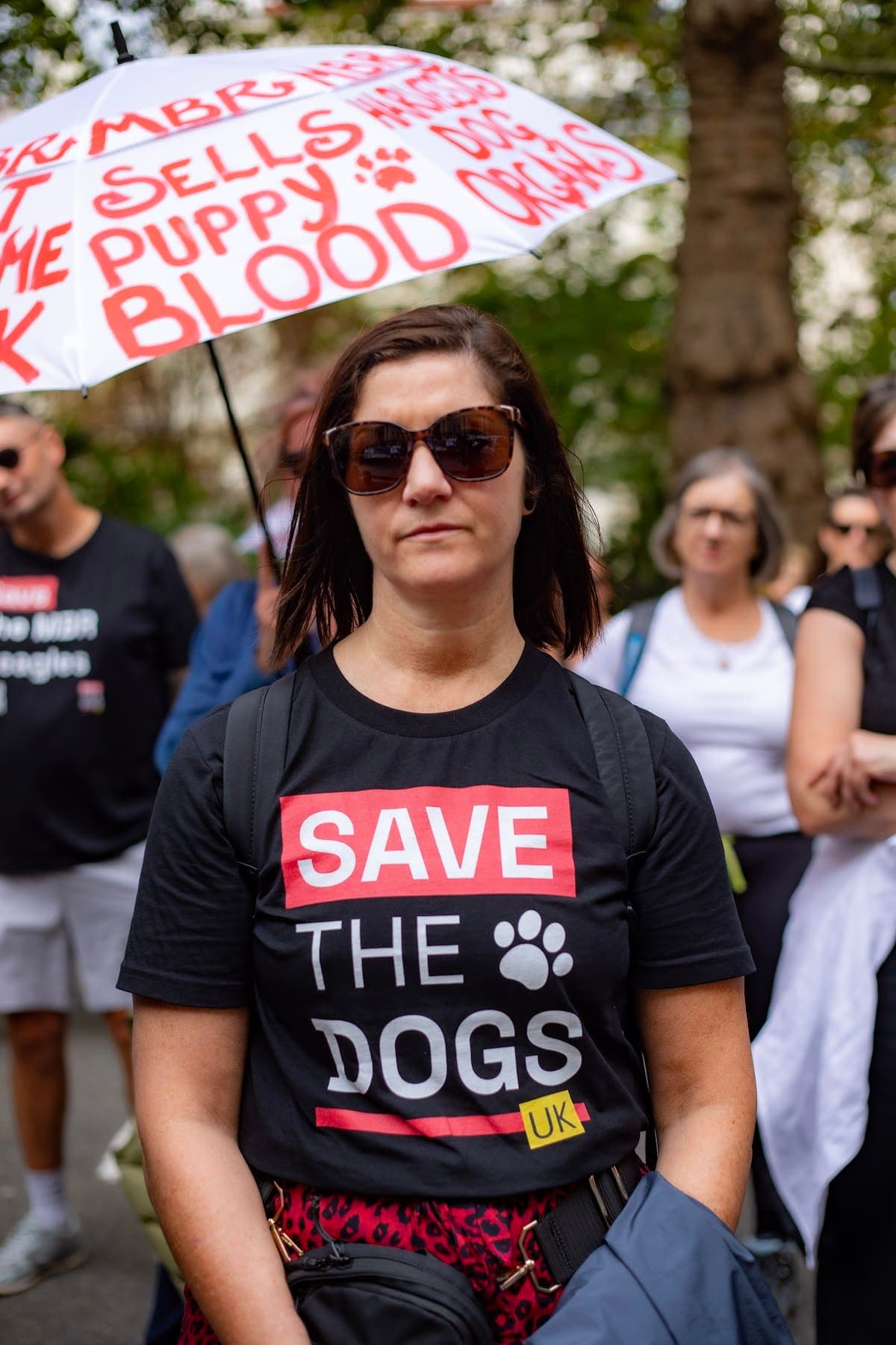 London march — photograph by Vegan Photographs