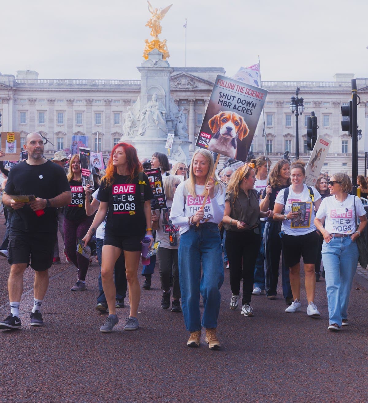 London march — photograph by Mags Media