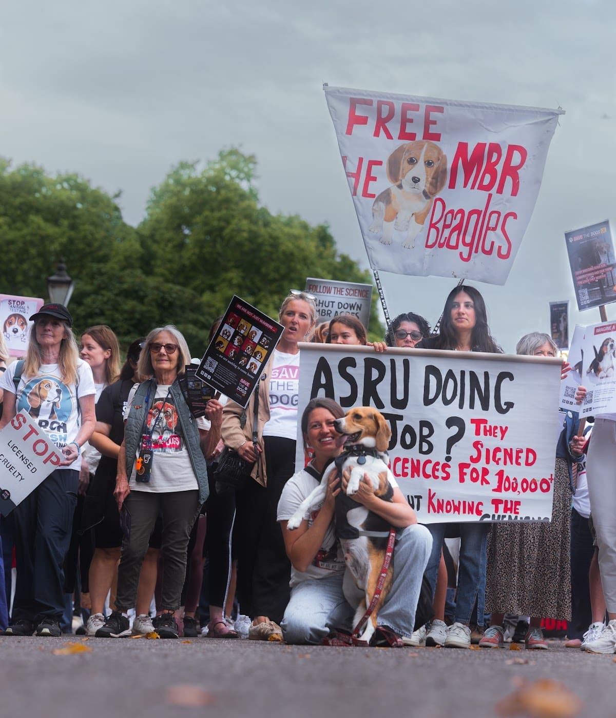 London march — photograph by Mags Media