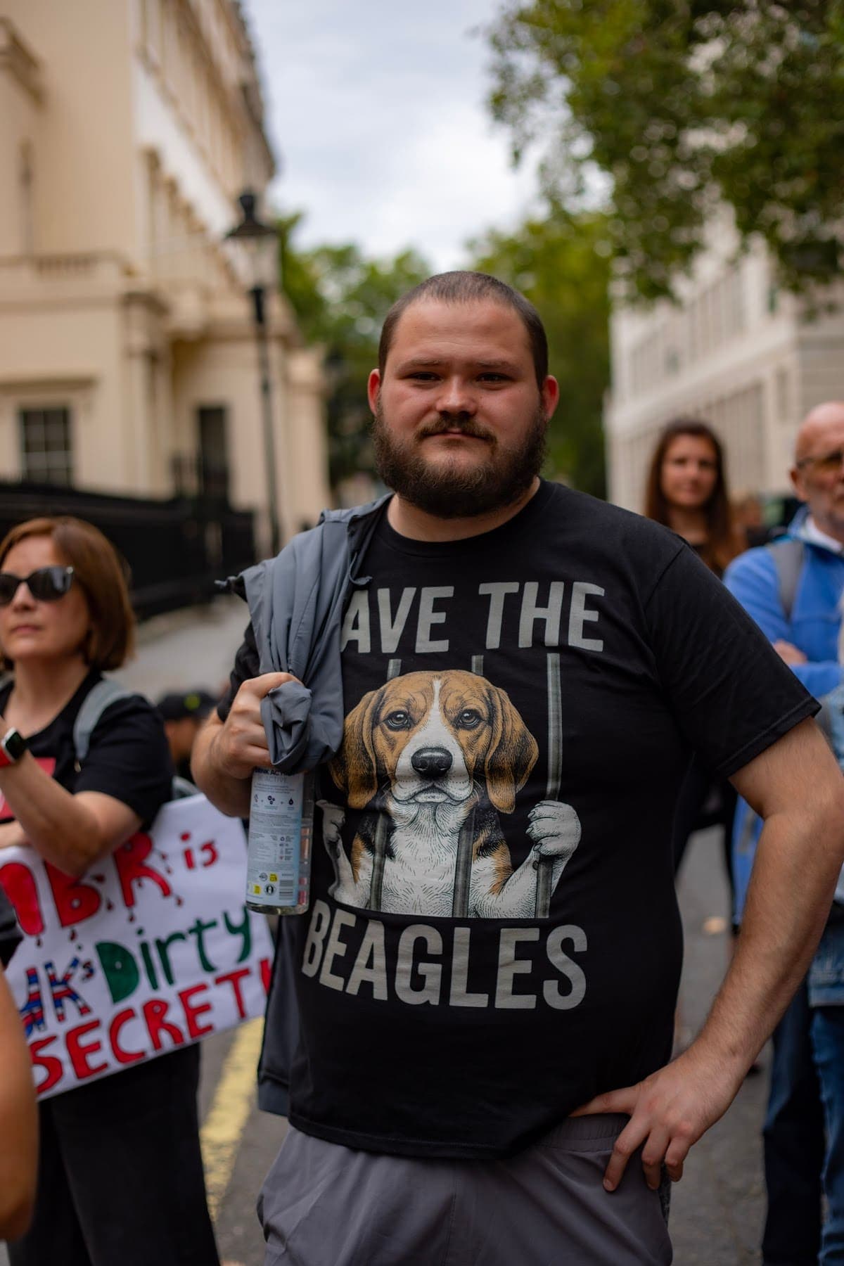 London march — photograph by Vegan Photographs