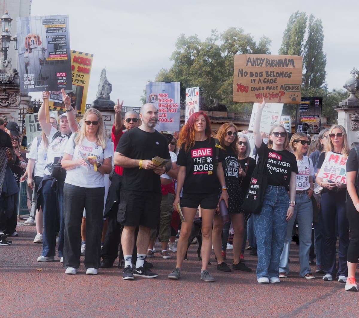 London march — photograph by Mags Media