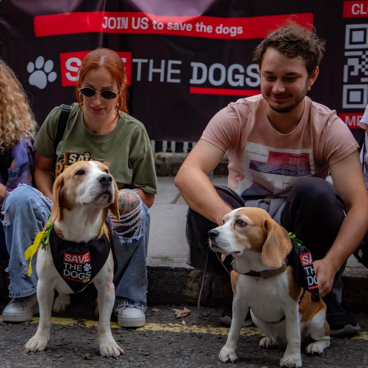 London march — photograph by Vegan Photographs