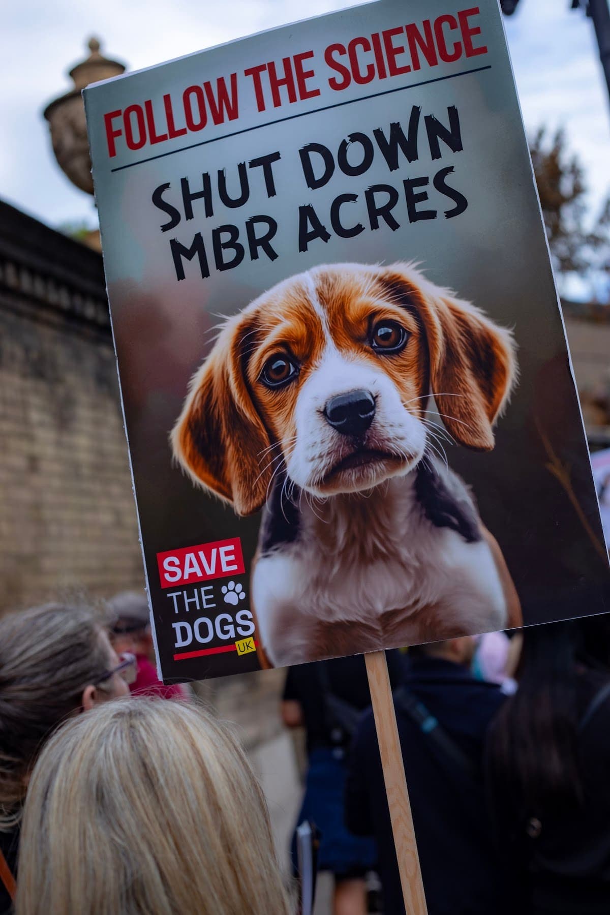 London march — photograph by Vegan Photographs