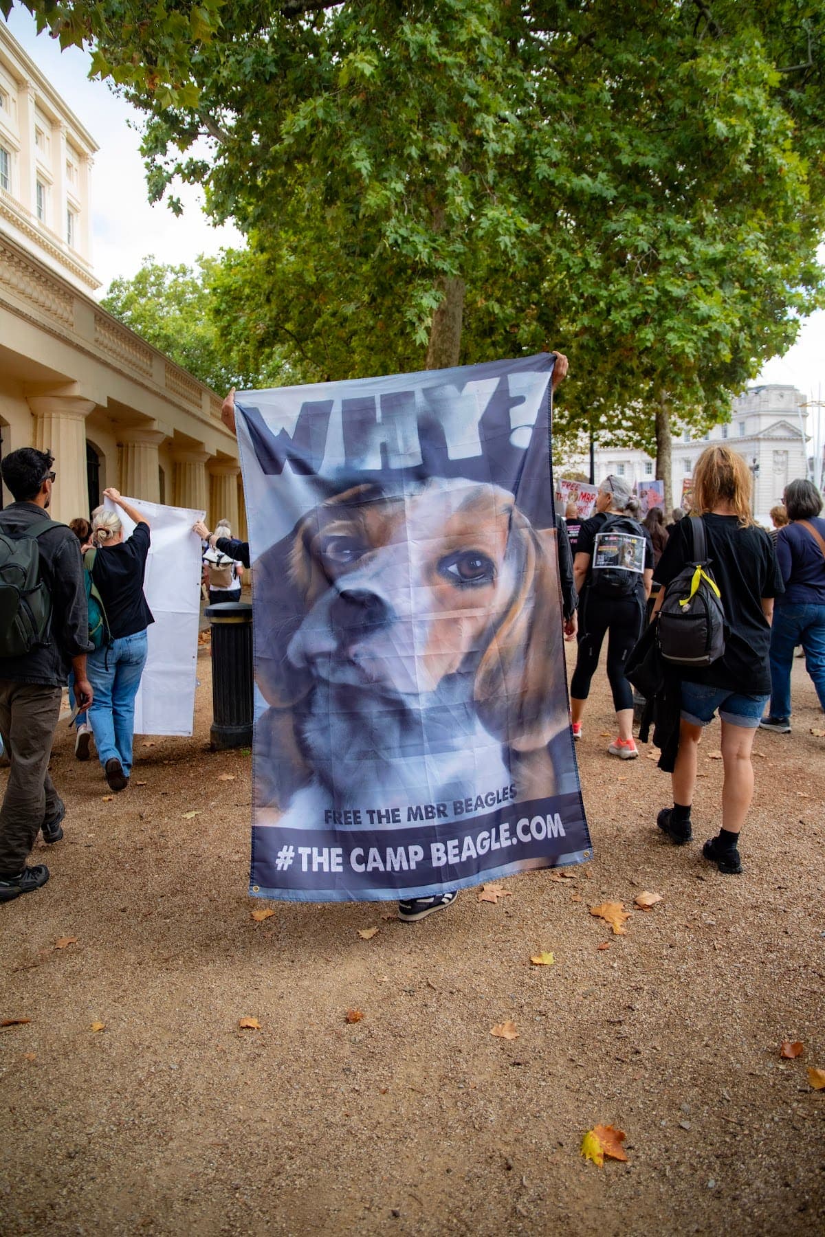 London march — photograph by Vegan Photographs