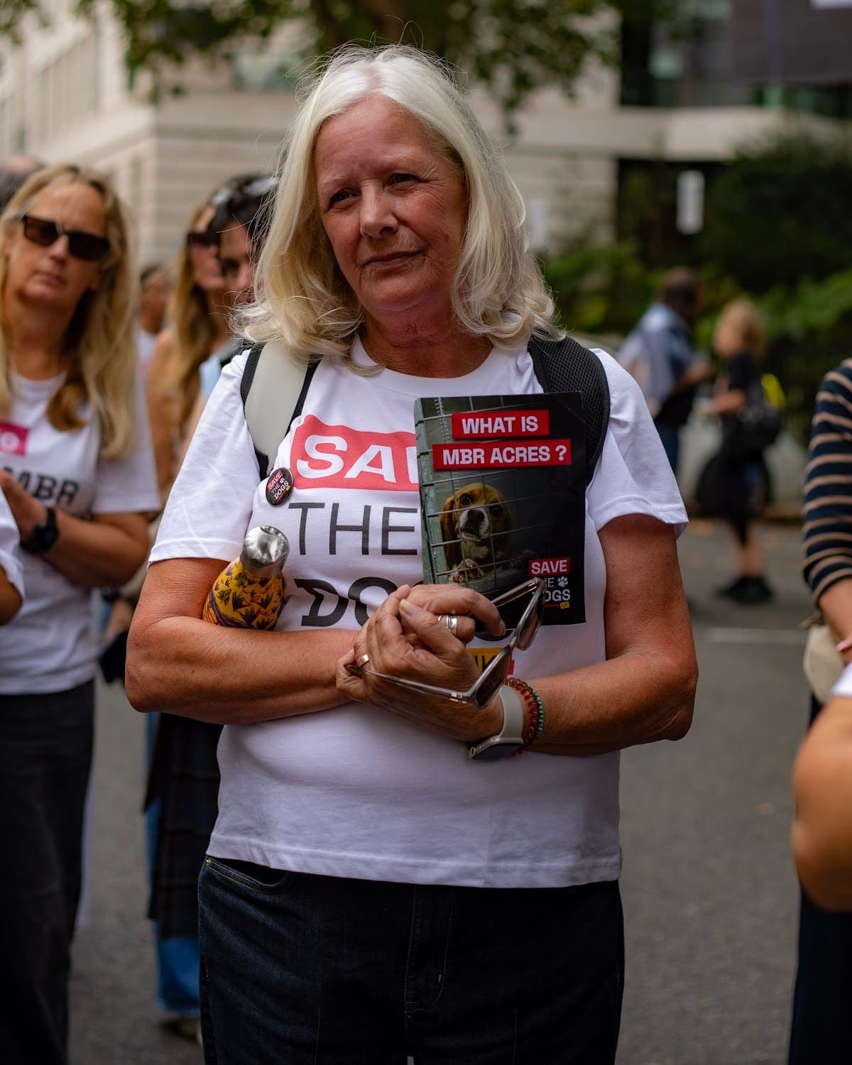 London march — photograph by Vegan Photographs