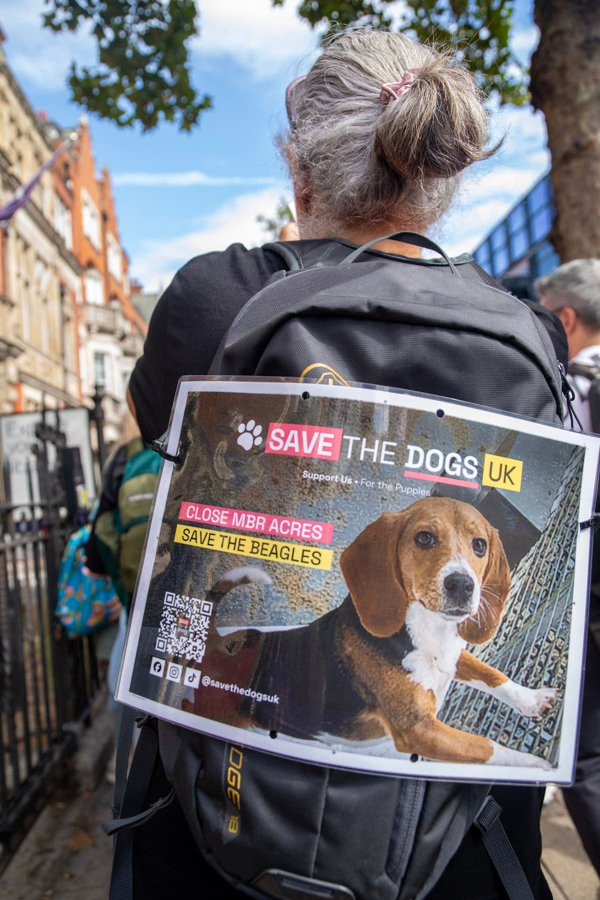 London march — photograph by Vegan Photographs