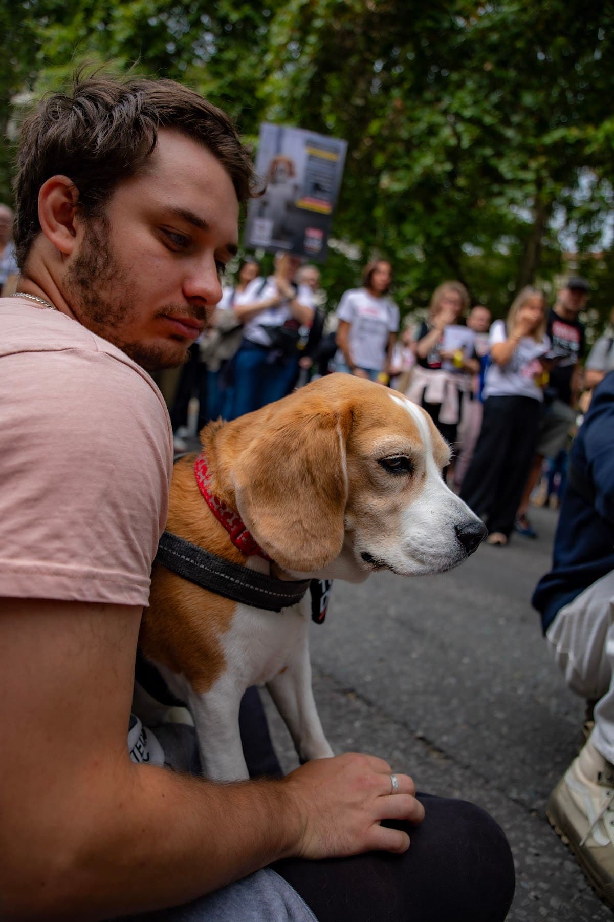 London march — photograph by Vegan Photographs