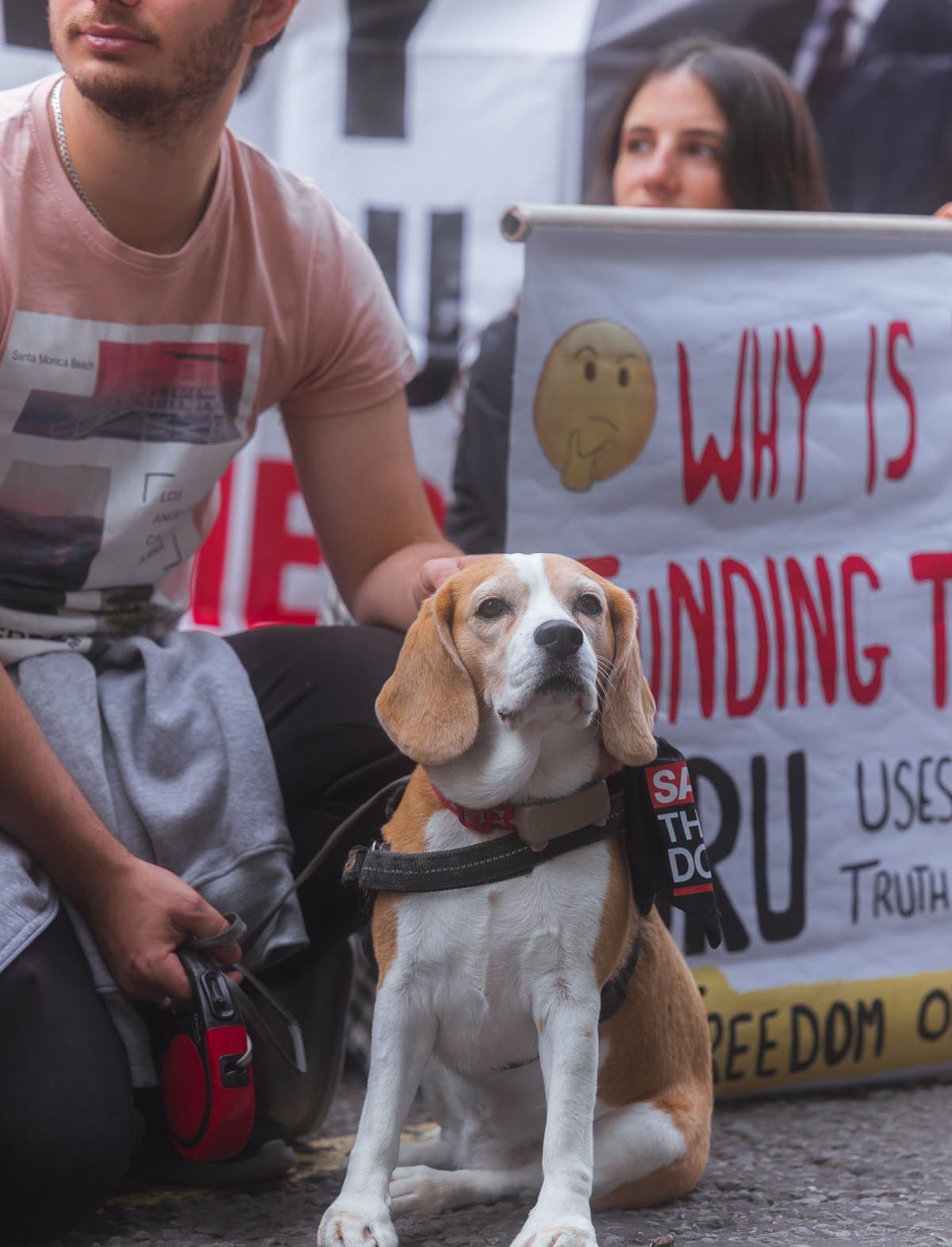 London march — photograph by Mags Media