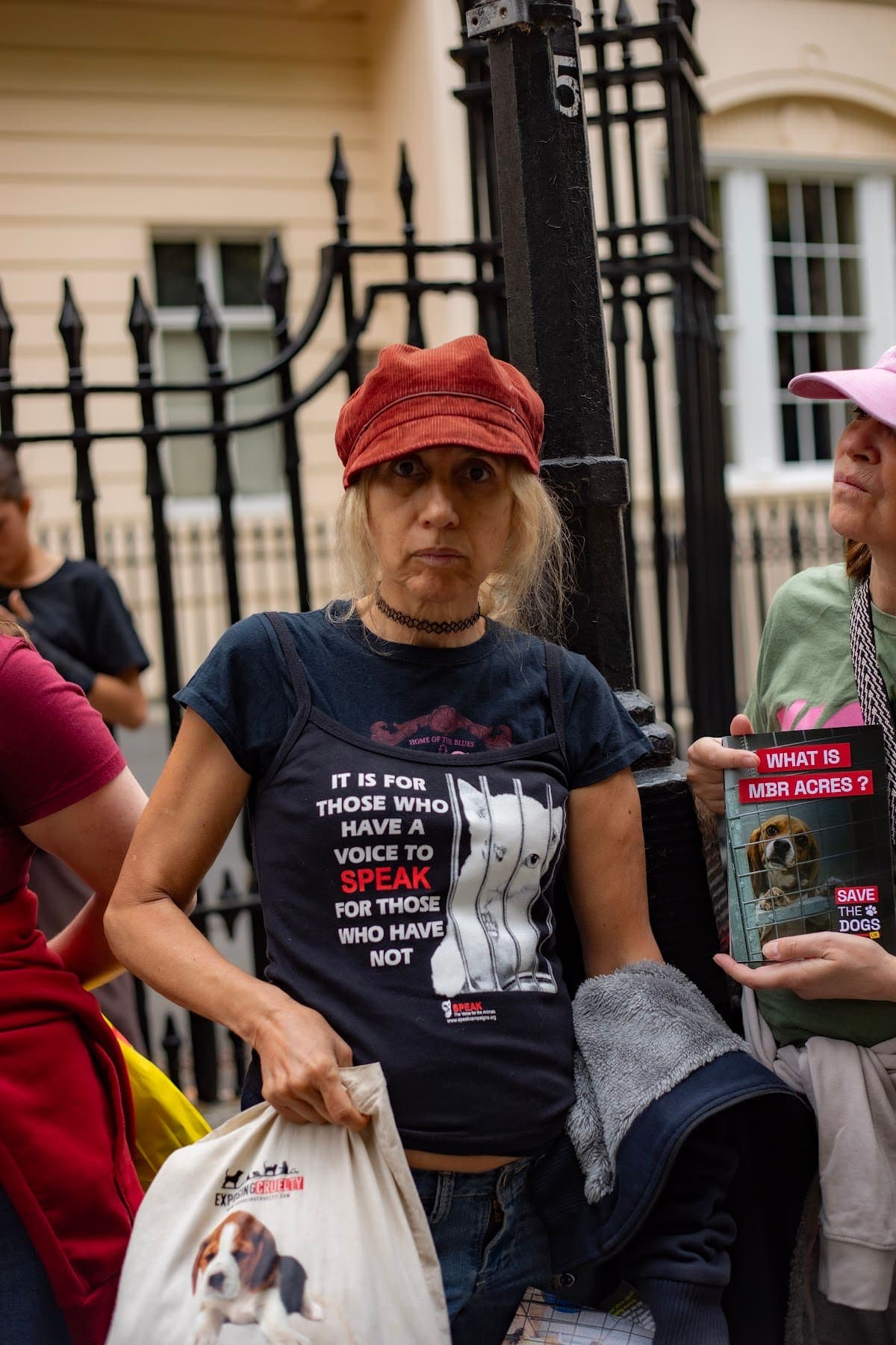 London march — photograph by Vegan Photographs