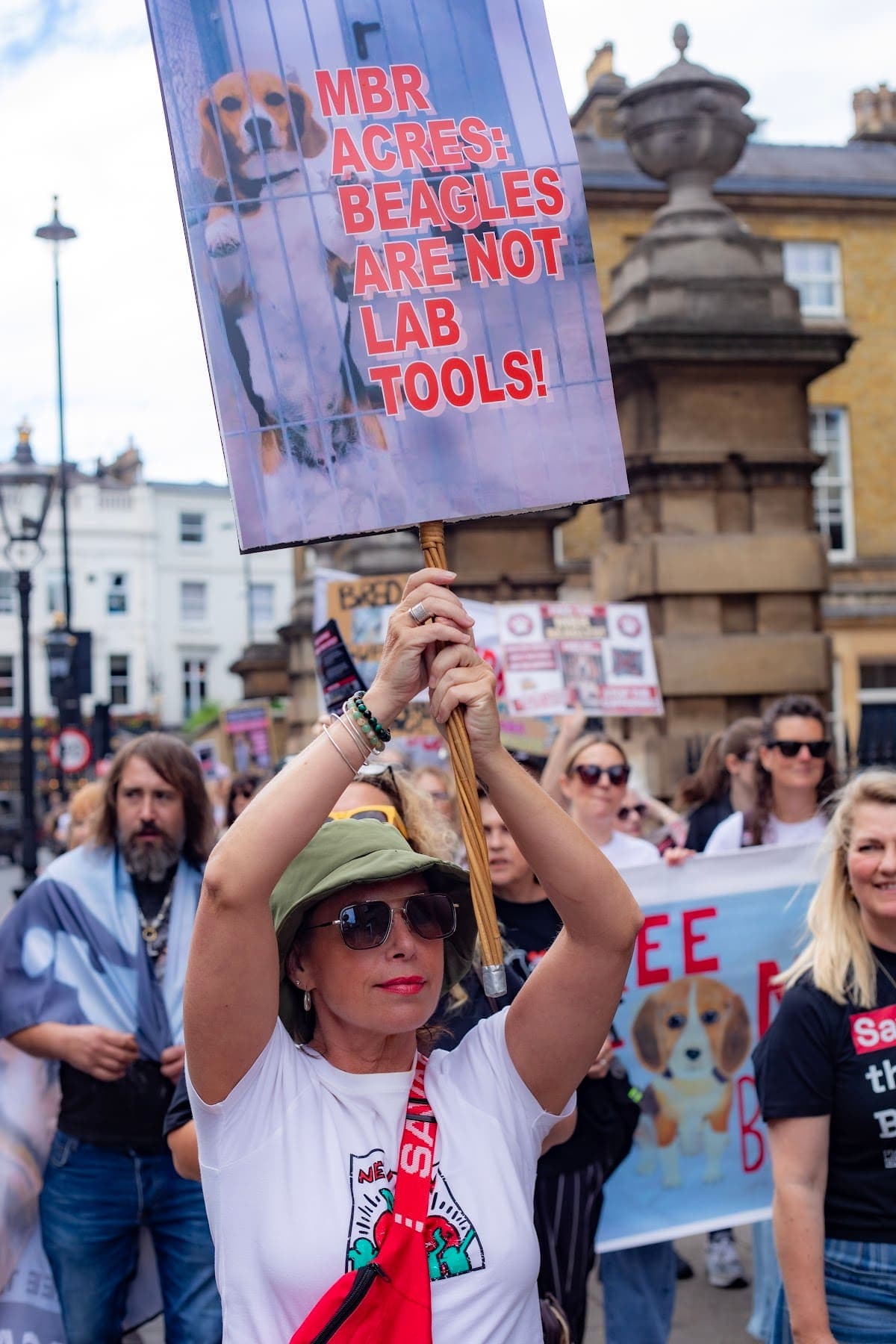 London march — photograph by Vegan Photographs