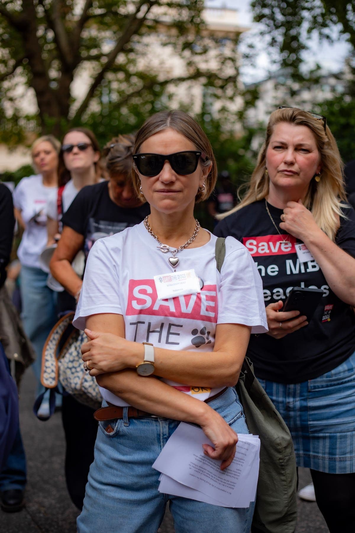 London march — photograph by Vegan Photographs