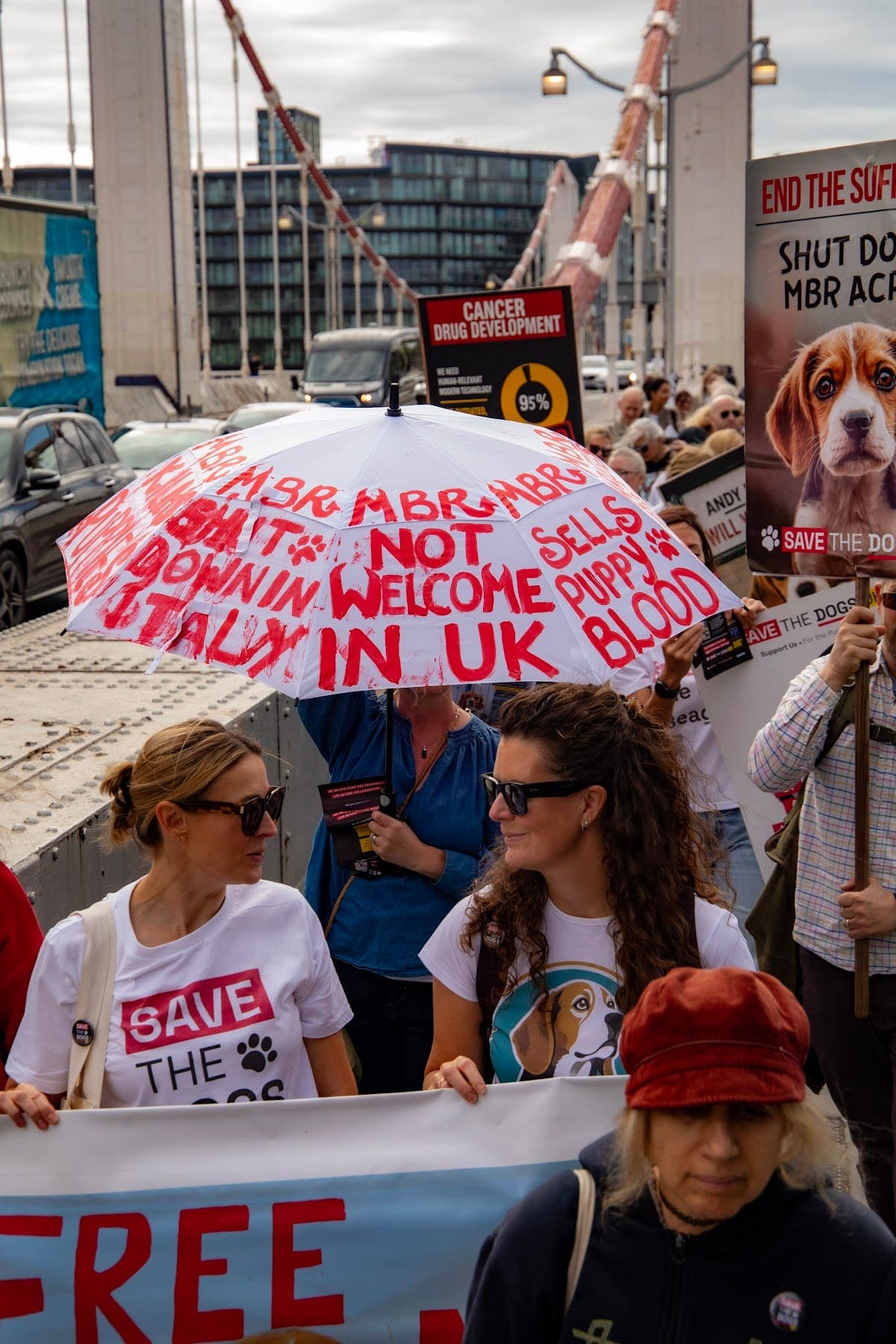 London march — photograph by Vegan Photographs
