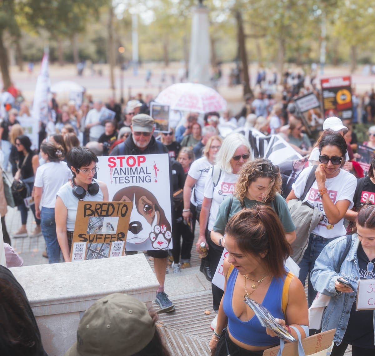 London march — photograph by Mags Media
