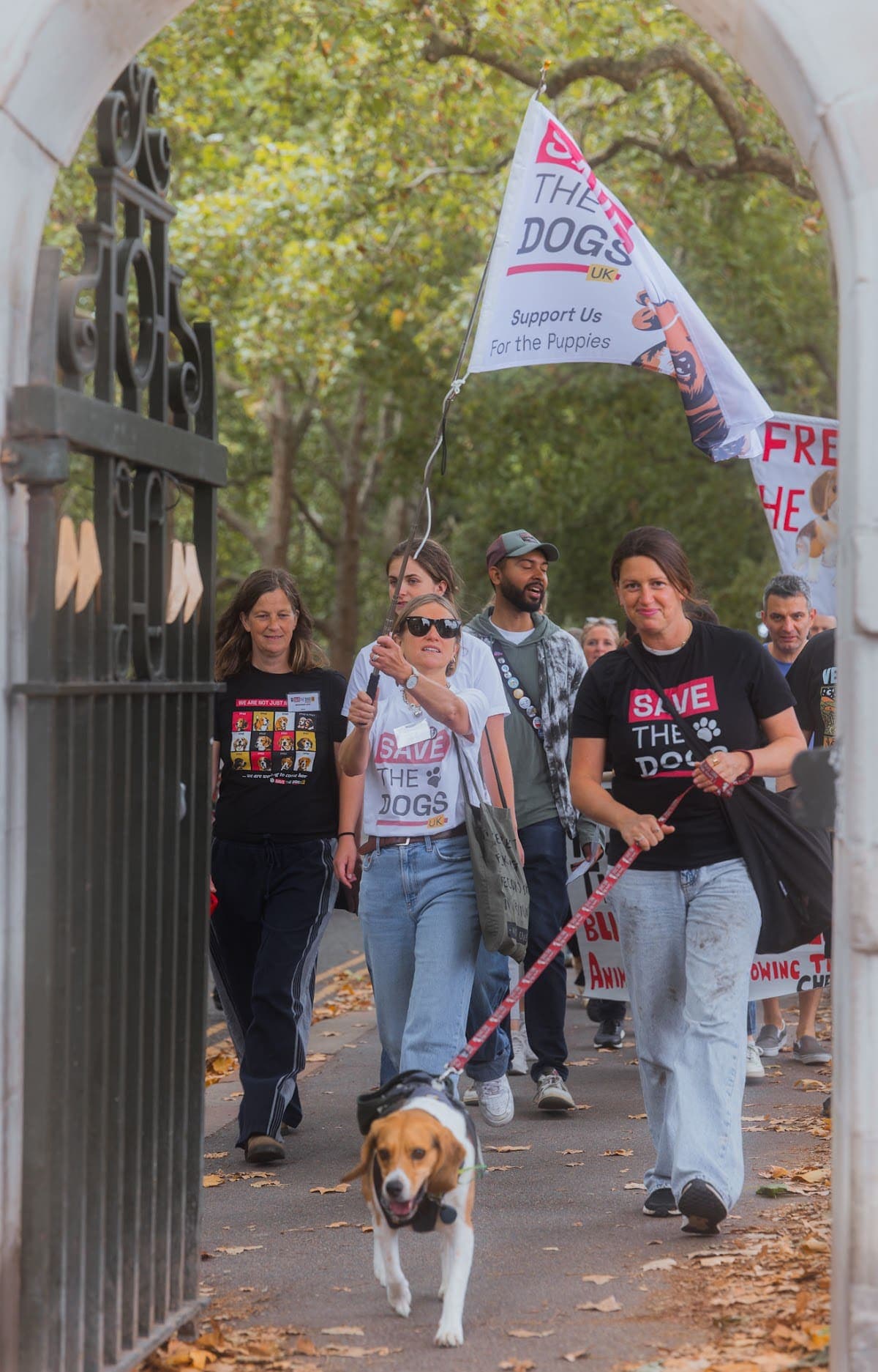 London march — photograph by Mags Media