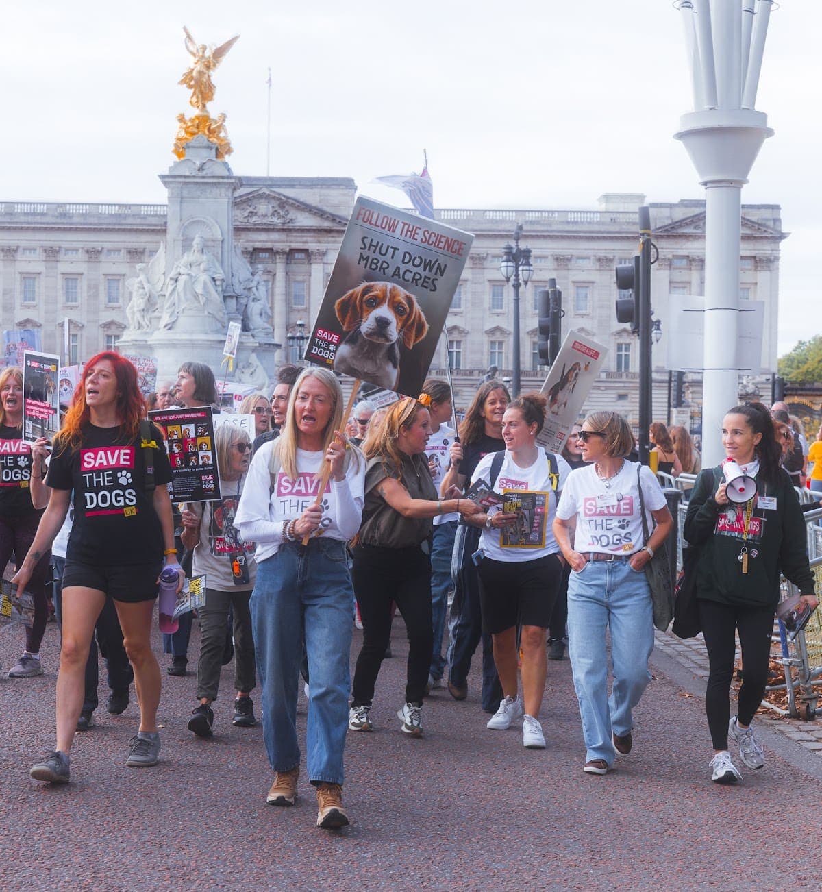 London march — photograph by Mags Media
